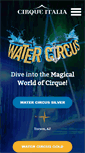 Mobile Screenshot of cirqueitalia.com